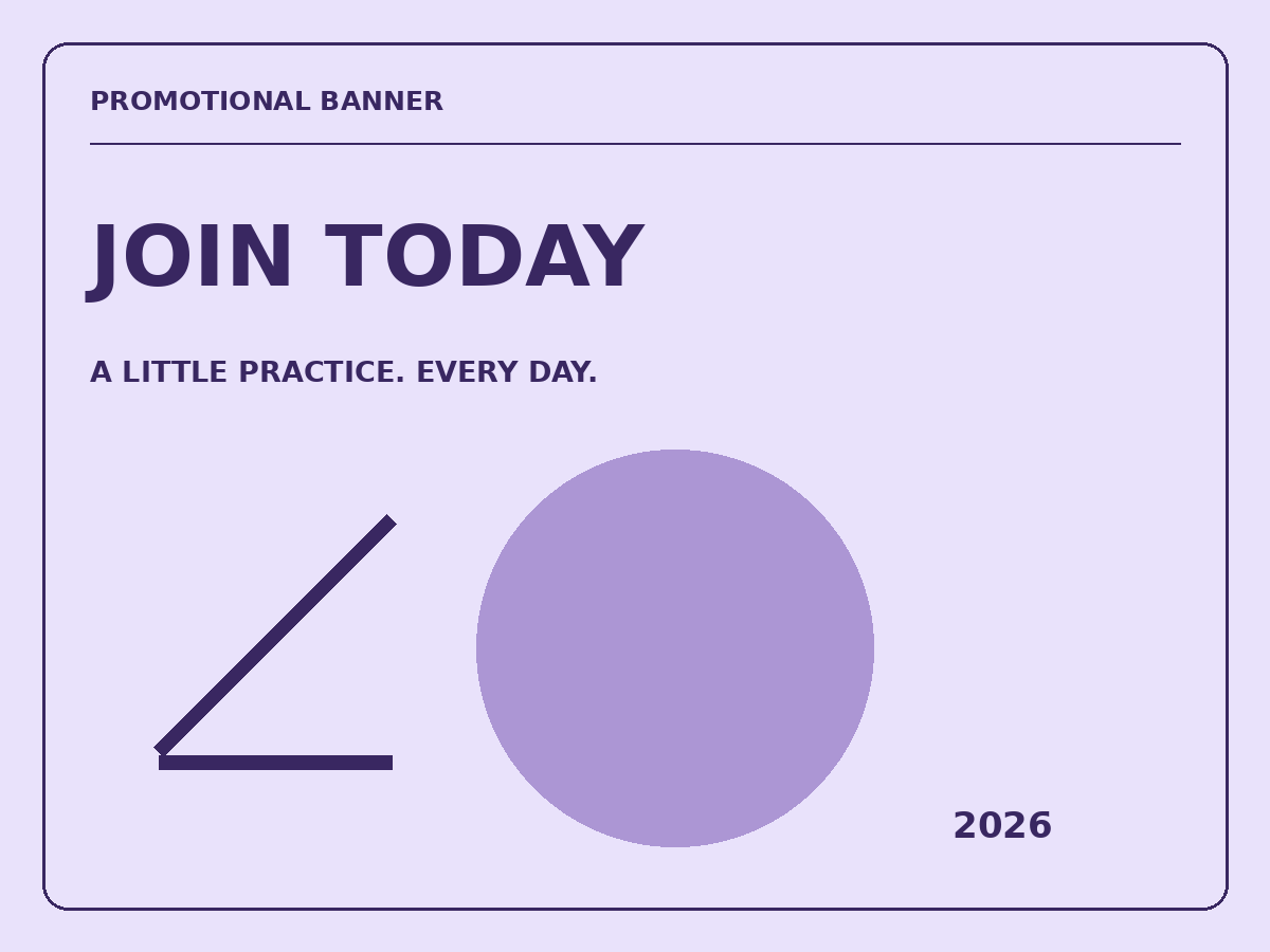 Original synthetic Promotional banner